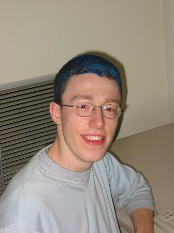 Un 
Roupoil inhabituellement bleu