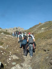 Mont�e du Chenaillet