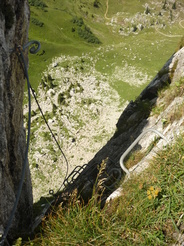 Via ferrata aux Rochers de Naye