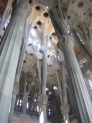 Intrieur de la Sagrada Familia