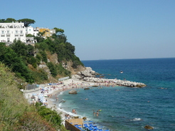 Plage  Capri