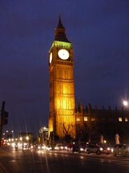 Big Ben la nuit