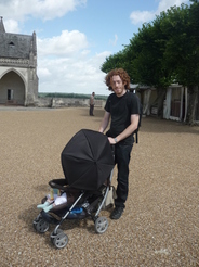 En poussette  Amboise