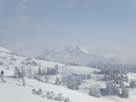 Les Aravis vus de Soudine (Savoie - France) 