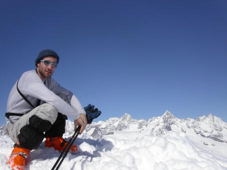 Un sommet pr�s du col du Grand St Bernard