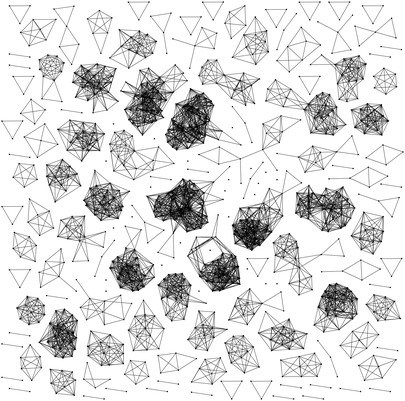 split-and-drift random graph, n = 1000 and r = 100