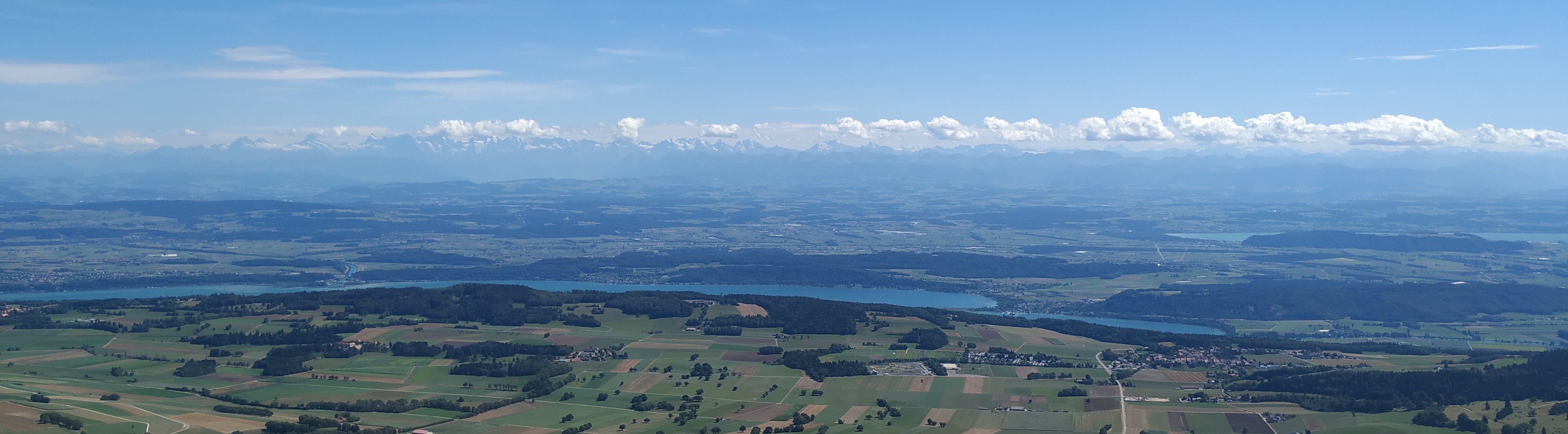 amazing vue of the three lakes