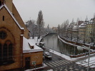 Strasbourg sous la neige