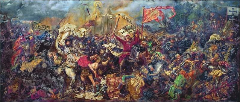 Jan Matejko, La Bataille de
Grunwald, 1878