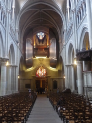 Dans la cathdrale de Lausanne