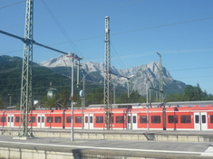 La gare de Garmisch