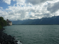 Chteau de Chillon sur le Lman