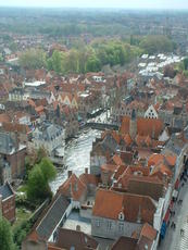 Bruges vue du beffroi