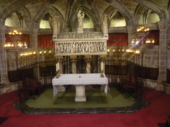 Tombeau de sainte Eulalie, cathdrale de Barcelone