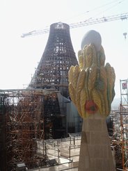 Sagrada Familia en travaux