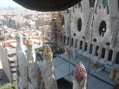 Sagrada Familia en travaux