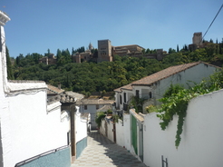 Alhambra depuis l'Albaicin