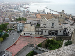 Naples vue du ciel