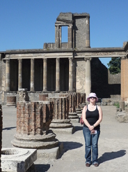 Une romaine bien conserve  Pompei