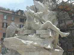 Fontaine des fleuves, place Navone