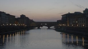 L'Arno le soir