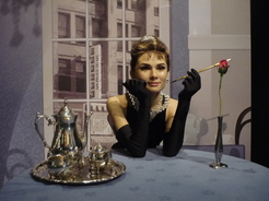 Audrey Hepburn chez madame Tussaud