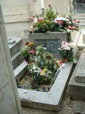 La tombe de Jim Morrison