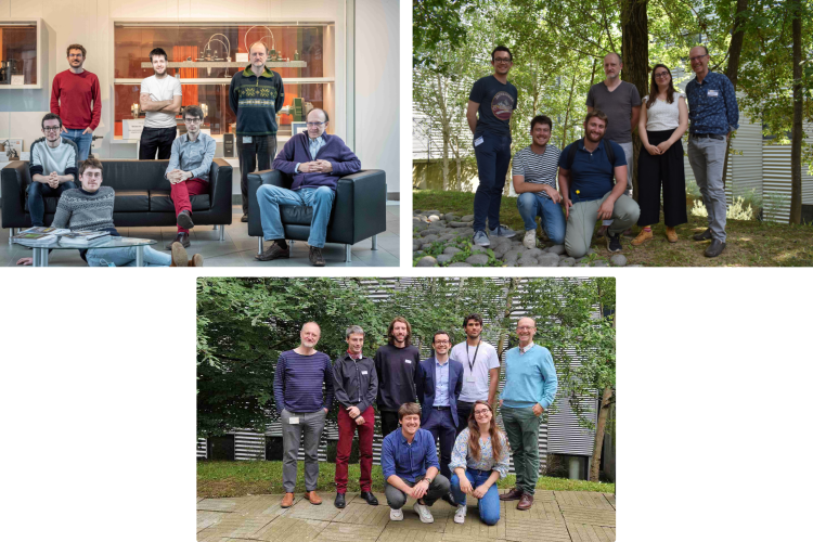 A nice team of physicists.