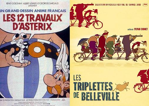 Des Douze travaux d'Astérix (1976) aux Triplettes de Belleville (2003), toute l'histoire du *grand dessin 
animé français* !