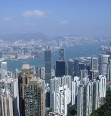 Hong-Kong vu du Peak