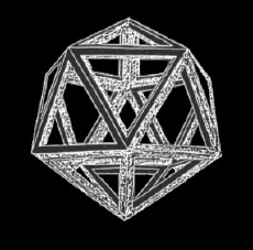 icosaèdre solide platonicien