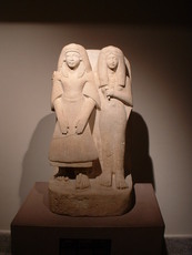 Une statue au muse de Saqqara