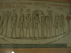 Peintures dans la tombe de Toutmosis III