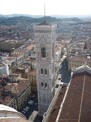 Campanile vu depuis la coupole