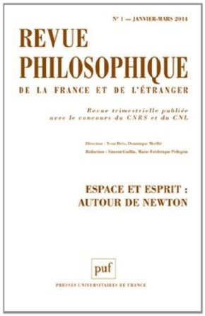 Espace et esprit : autour de Newton