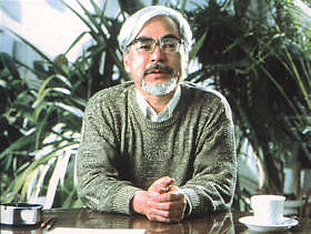 Hayao Miyazaki - photo 
du site Nausicaa.net